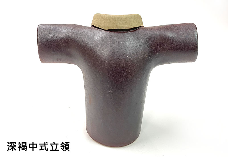 客家服飾筆筒-深褐中式立領